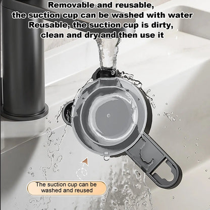 Cute Bear Suction Cup Shower Shelf Bathroom Shampoo