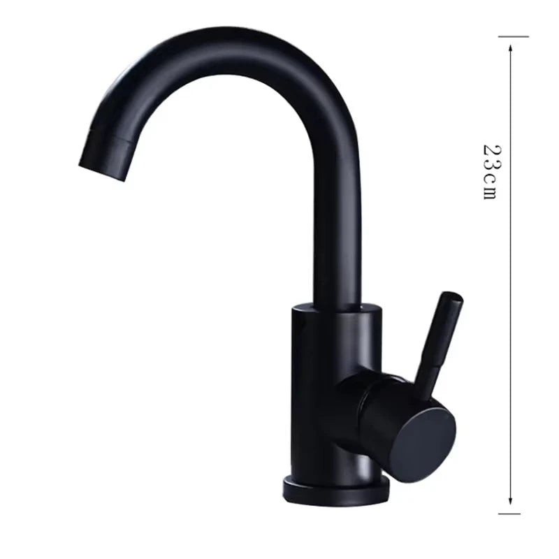 Bathroom Basin Faucet 304 Stainless Steel Cold Wash