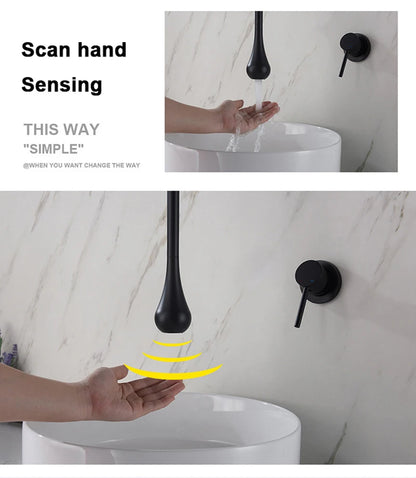 Bakala Sensor Hang Ceiling Bathroom Faucet Solid Brass