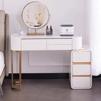 White Modern Vanity Table Living Room Makeup Vanity