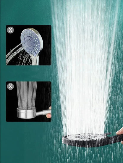 13cm Big Panel Shower Head High Pressure Rainfall