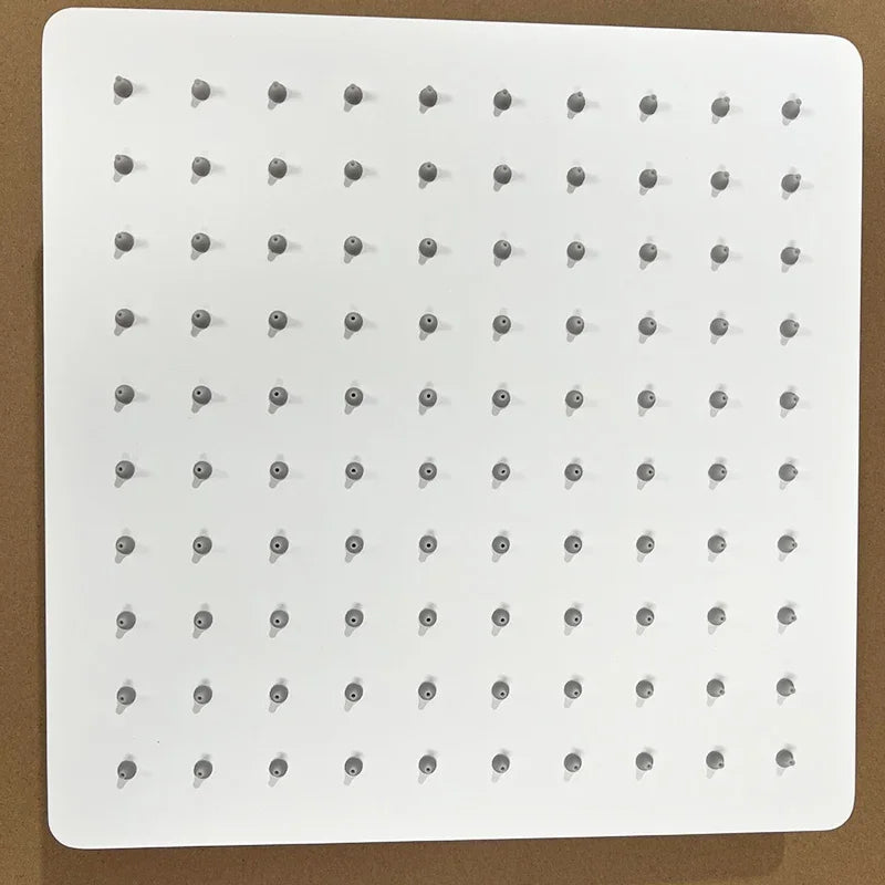 Square Rain Shower Head 304 Stainless Steel Ceiling