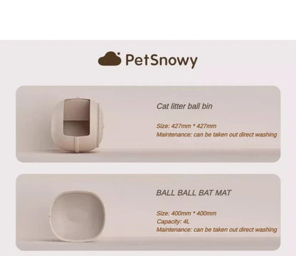 Complete Cats Toilets Petsnowy Toilet Box/Mat/Filter Mesh/ Sets