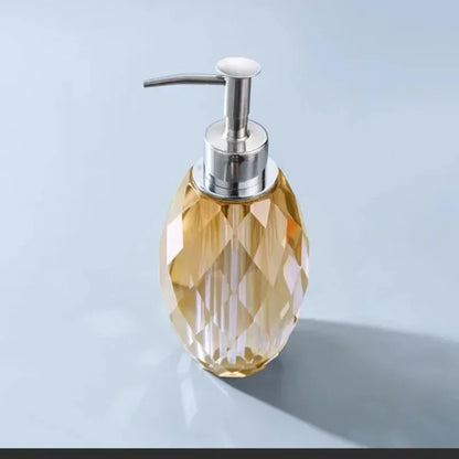 Light Luxury Crystal Bathroom Crystal Transparent Soap Dispenser