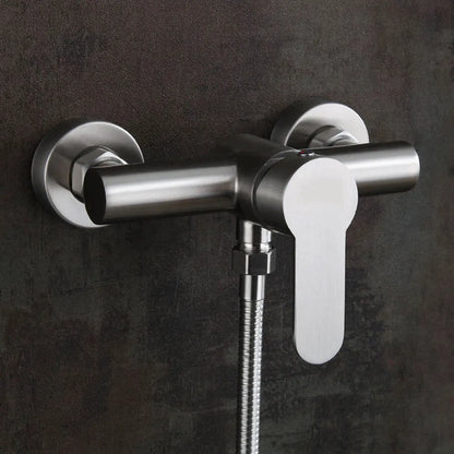Stainless Steel Bathroom Shower Faucet Cold Water Mixer