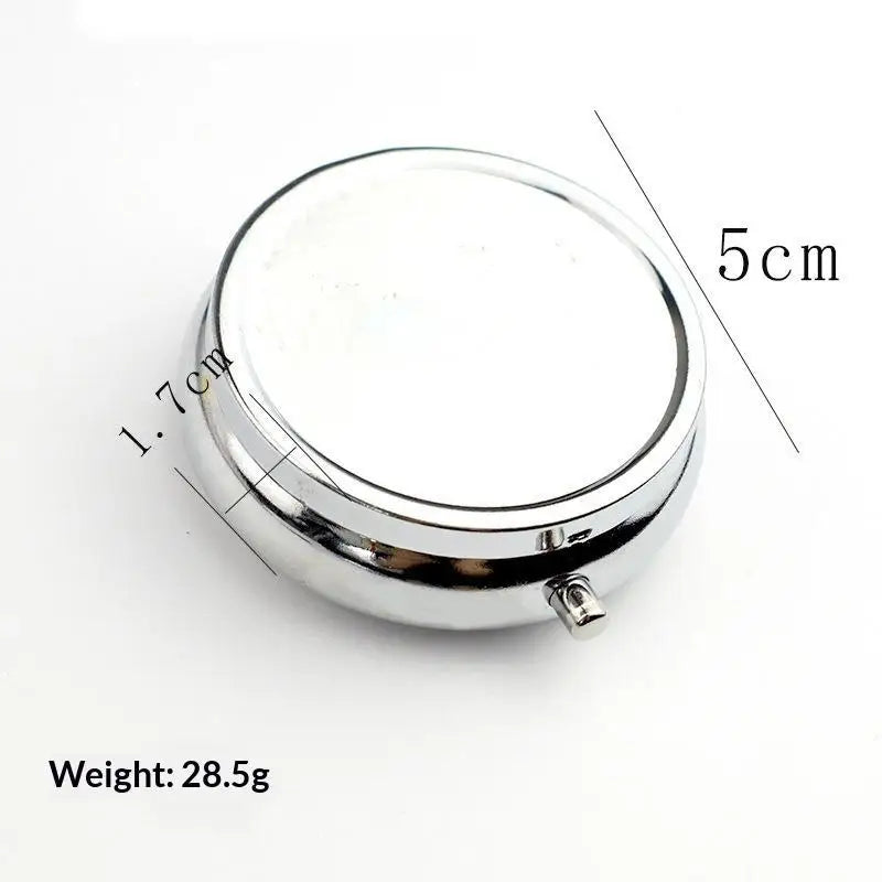 Multi Compartment Mini Jewelry Display Case Mirror Storage