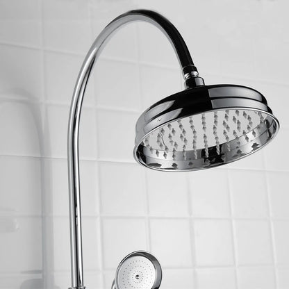 French Vintage Silver Bathtub Without Underflow Faucet Shower
