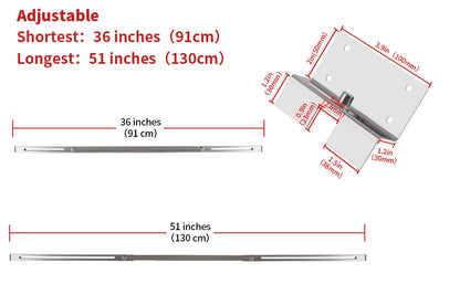 Only One Bar 1pc Undermount Sink Support Brackets