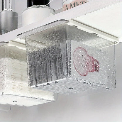 Transparent Bathroom Cotton Stick Makeup Cotton Bathroom Pull-Out