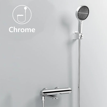 Solid Brass Bathroom Shower Faucet Luxury Bathtub Mixer