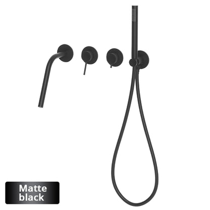 Shower Faucet Concealed Box Hand Shower Long Nose