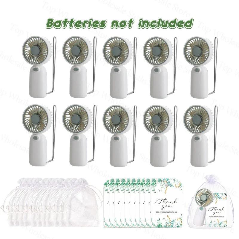 10-100pcs Bulk Small Wedding Fans Guests Handheld Fan