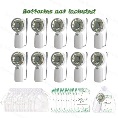 10-100pcs Bulk Small Wedding Fans Guests Handheld Fan
