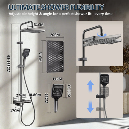 Bathroom Faucet Foldable Spout 180 Swivel Spout Showerhead