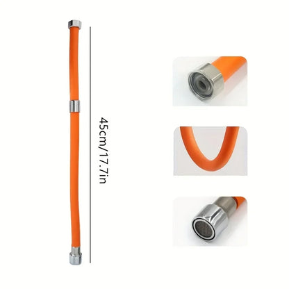 Sink Faucet Extender Hose Universal Bathroom 360 Rotating