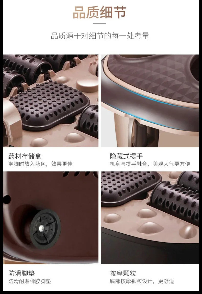 Smoked Foot Bath Full Automatic Electric Heating Washbasin