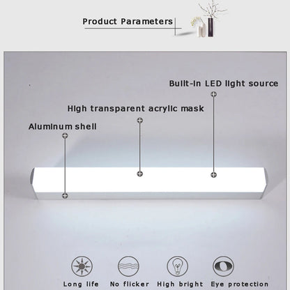 Modern Led Wall Lamp 12w 16w 22w Ac85-265v