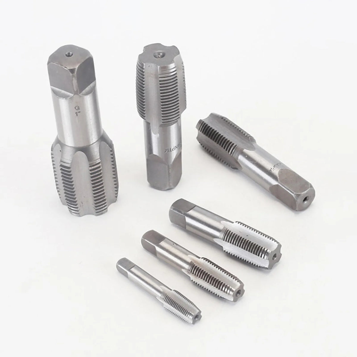 1/2/5pcs G1/8 1/4 3/8 1/2 3/4 Hss Taper