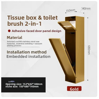 Concealed Bathroom Toilet Hotel Apartment Up Down Open