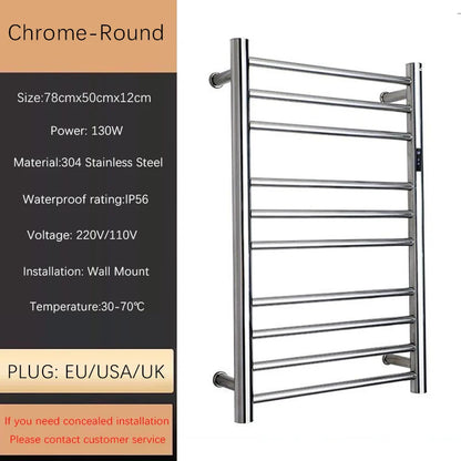Oxg Towel Warmer Built-In Timer Wall Mounted Electric