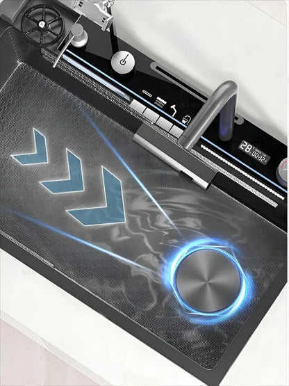 Nano Sink Phone Knife Holder High Pressure Sprayer