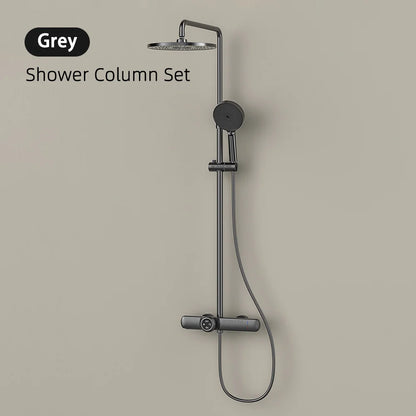 Luxury Solid Brass Smart Thermostatic Showers System Split