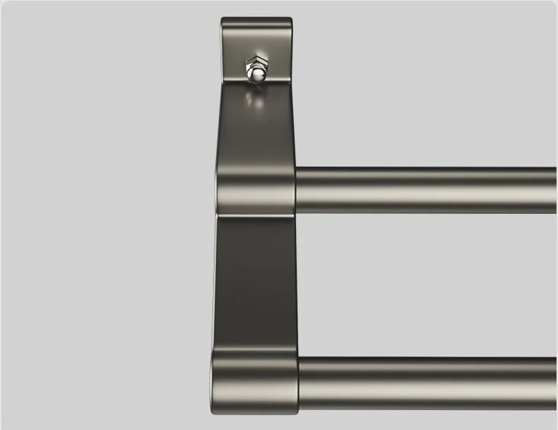 Self-Adhesive Two Layer Towel Holder Bathroom Towel Rack