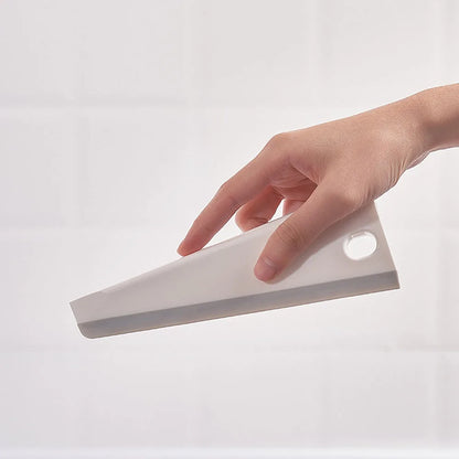 Piece/2 Squeegee Handheld Glass Wiper Bathroom Mirror Scraper
