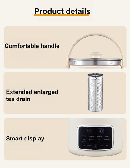 110v/220v Electric Kettle Smart Tea Brewer Commercial Faucet