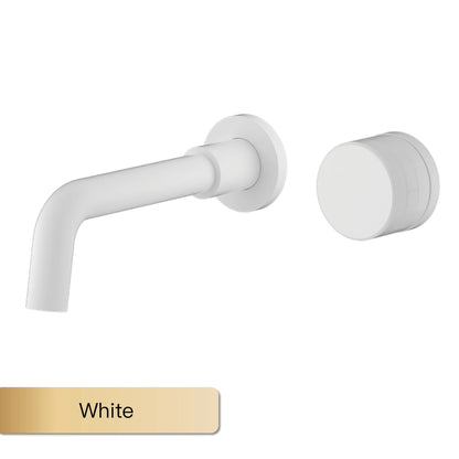 Aitana Luxury Brass Brushed Nickel Bathroom Faucet Simple