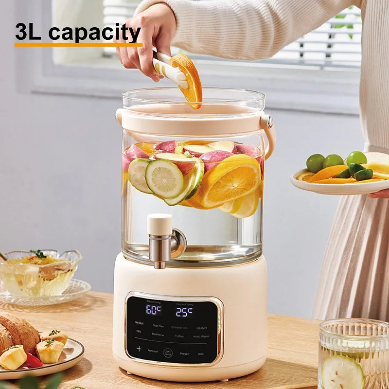 110v/220v Electric Kettle Smart Tea Brewer Commercial Faucet