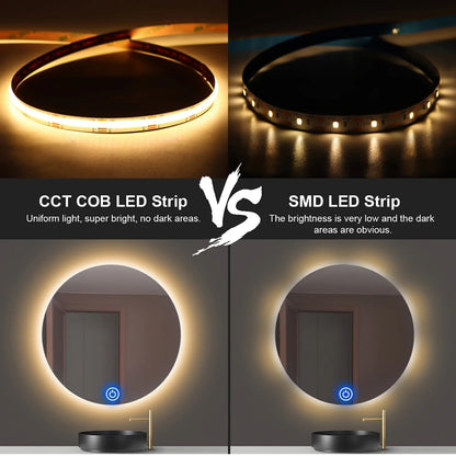 Dresssing Table Makeup Mirror Led Light Strip Cob