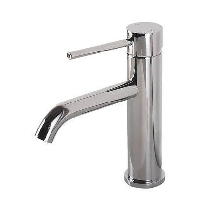 Brushed Rose Gold Bathroom Sink Faucet Deck Mounted