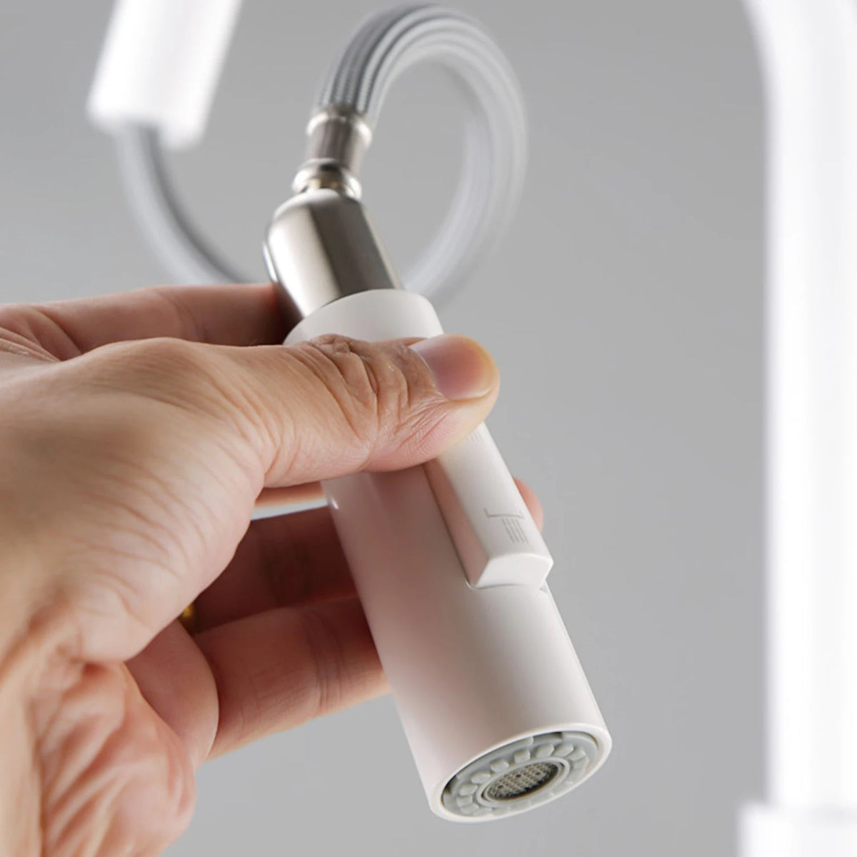 Smart Touch Sensor Sink Faucet Brushed Nickel Pull