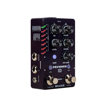 Mooer Drummer X2 Professional Stereo Multi Drum Machine