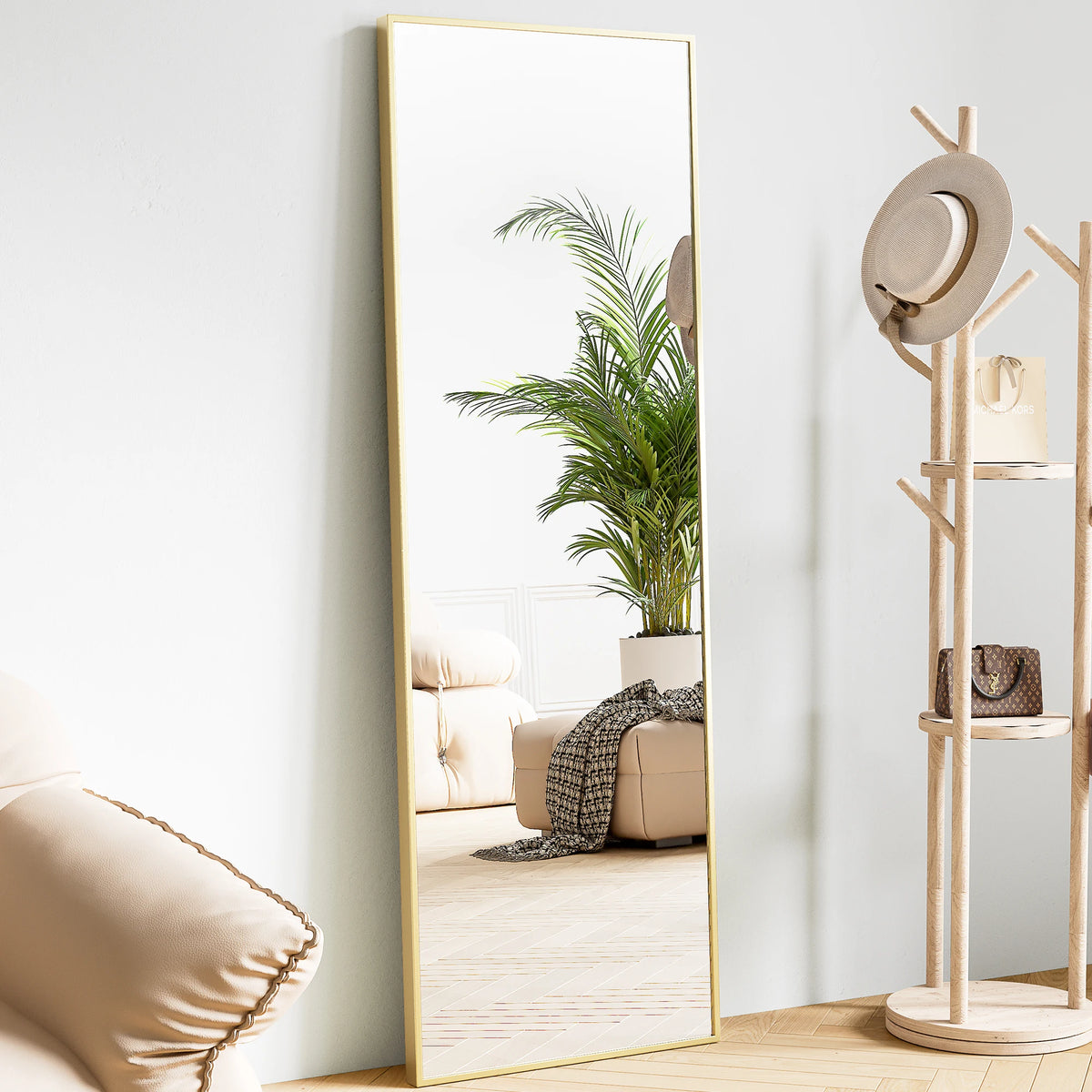 Jhk 64 X21 Full Body Wall Mirror Standing