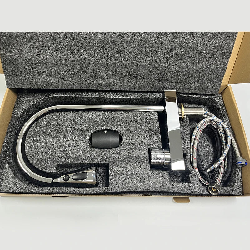 Popular Waterfall Faucet 304 Stainless Steel Cold Rainfall