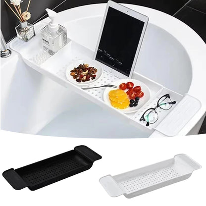 Bathtub Shelf Extendable Bathroom Bathtub Tray Shower Caddy