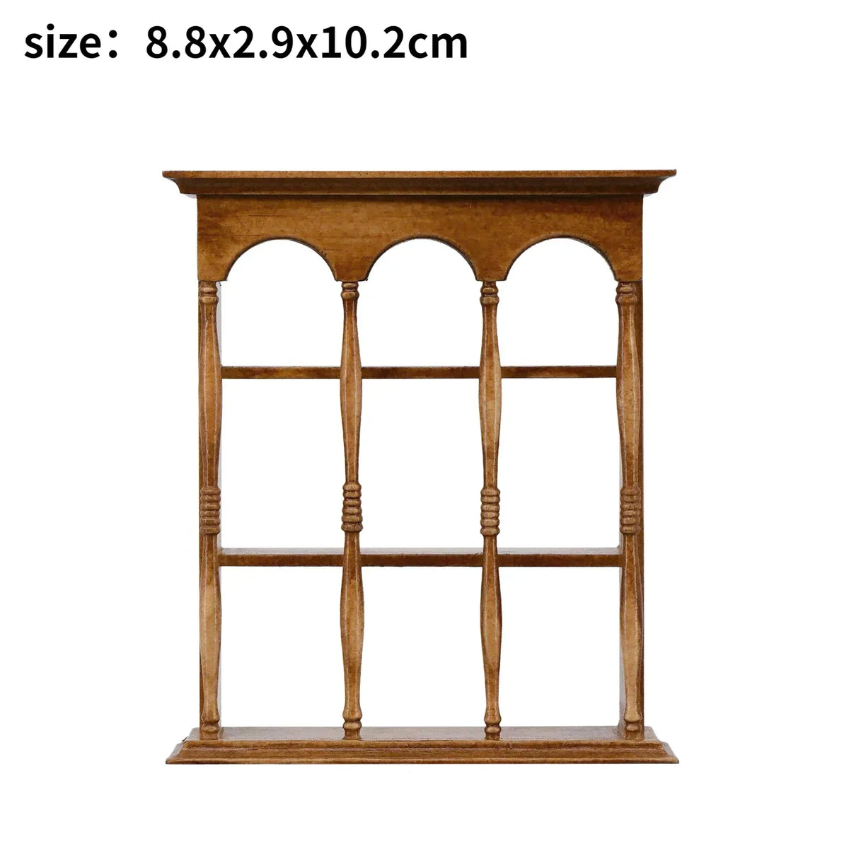 1/6 Scale Dollhouse Miniature Furniture Wooden Shelf Cabinet