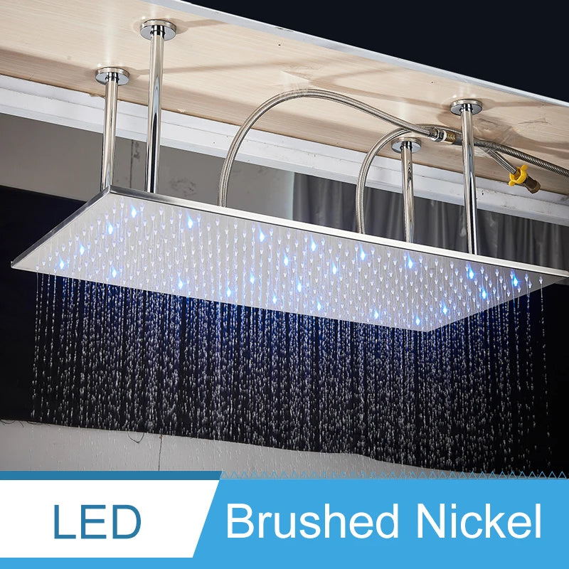 Shinesia Led Bathroom Shower Faucet 40 80cm Large