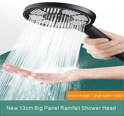 13cm Big Panel Shower Head High Pressure Rainfall