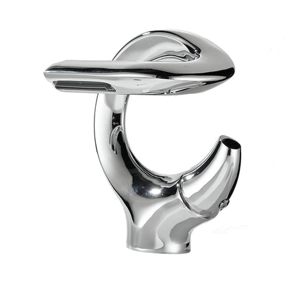 Design Basin Faucet Brass Bathroom Basin Waterfall Cold