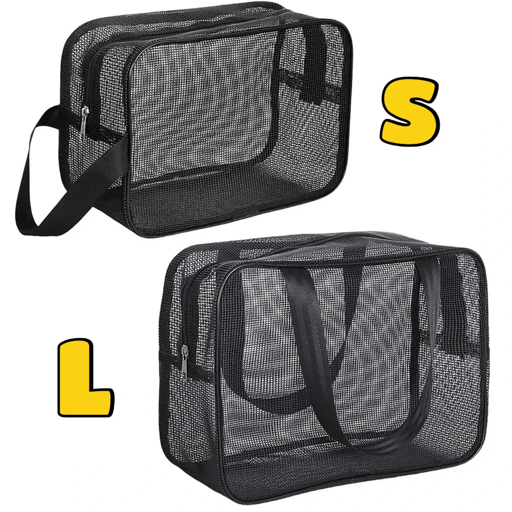 Mesh Shower Caddy Tote Large Capacity Toiletry Organizer