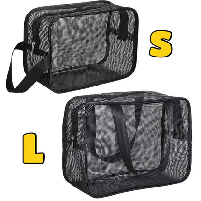 Mesh Shower Caddy Tote Large Capacity Toiletry Organizer