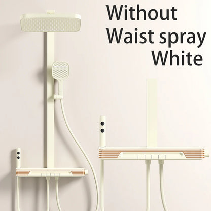 Spa Waist Spray Digital Bathroom Shower Ambient Lighting