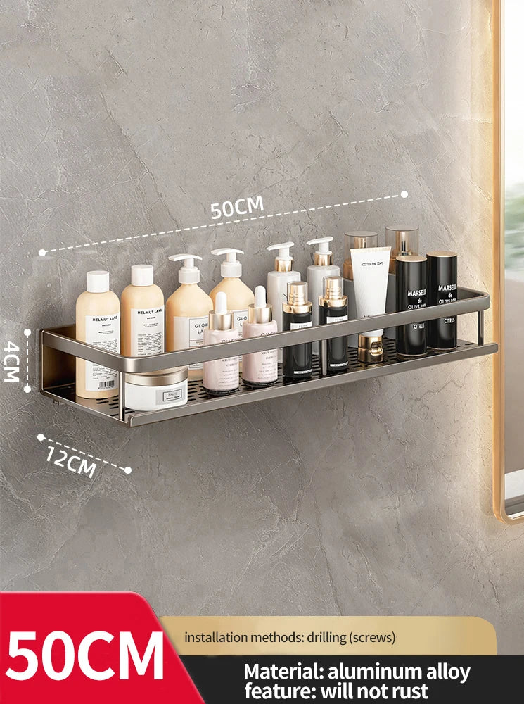 Yellow White Corner Shelf Bathroom Rack Shelf Organiser