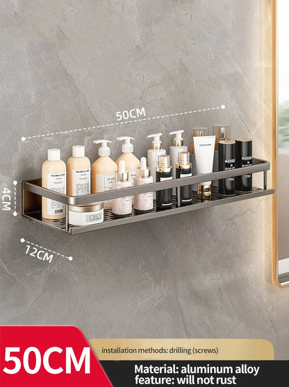 Yellow White Corner Shelf Bathroom Rack Shelf Organiser