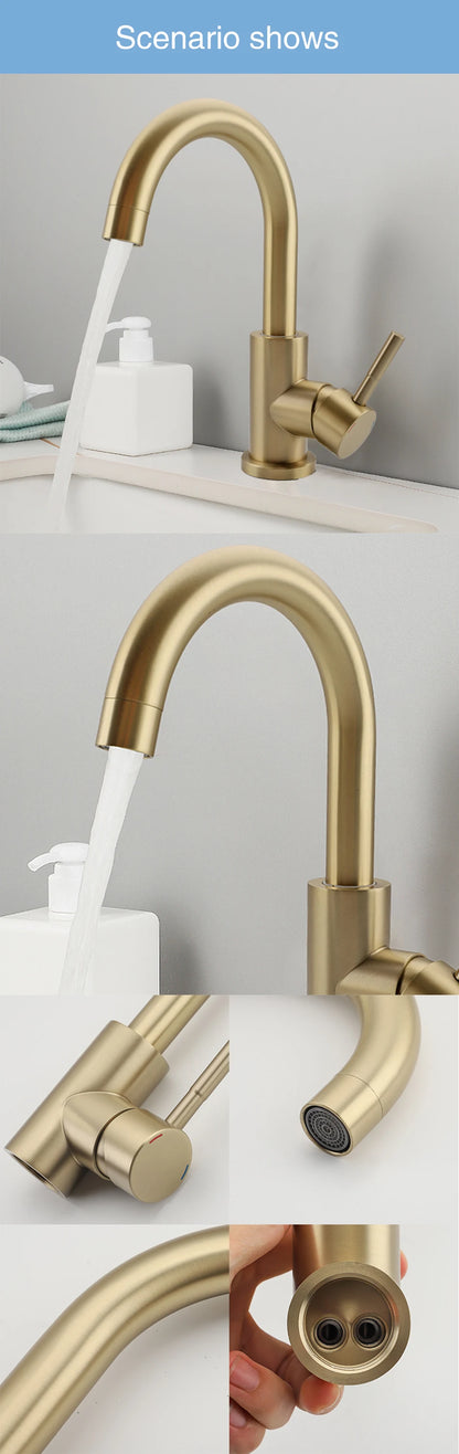 Ula G1/2 Basin Faucet Waterfall Bathroom Sink Faucet
