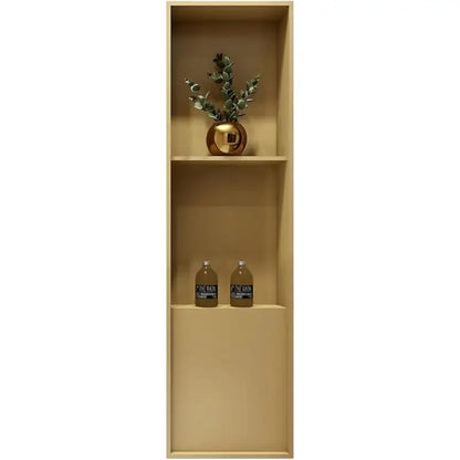 Stainless Steel Recessed Wall Niche Black Gold Bathroom