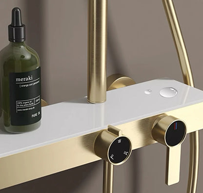 Vgx Gold Shower System Bathroom Shower Faucet 3-Way